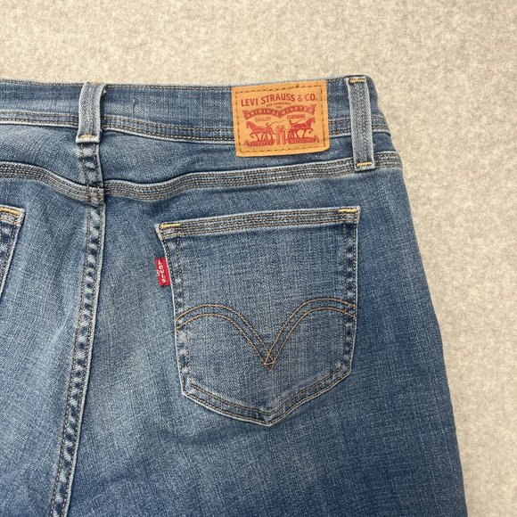 Levis Jeans Womens 10 Blue 529 Curvy Bootcut Western Cowgirl Denim 30x30 Medium - Picture 8 of 10